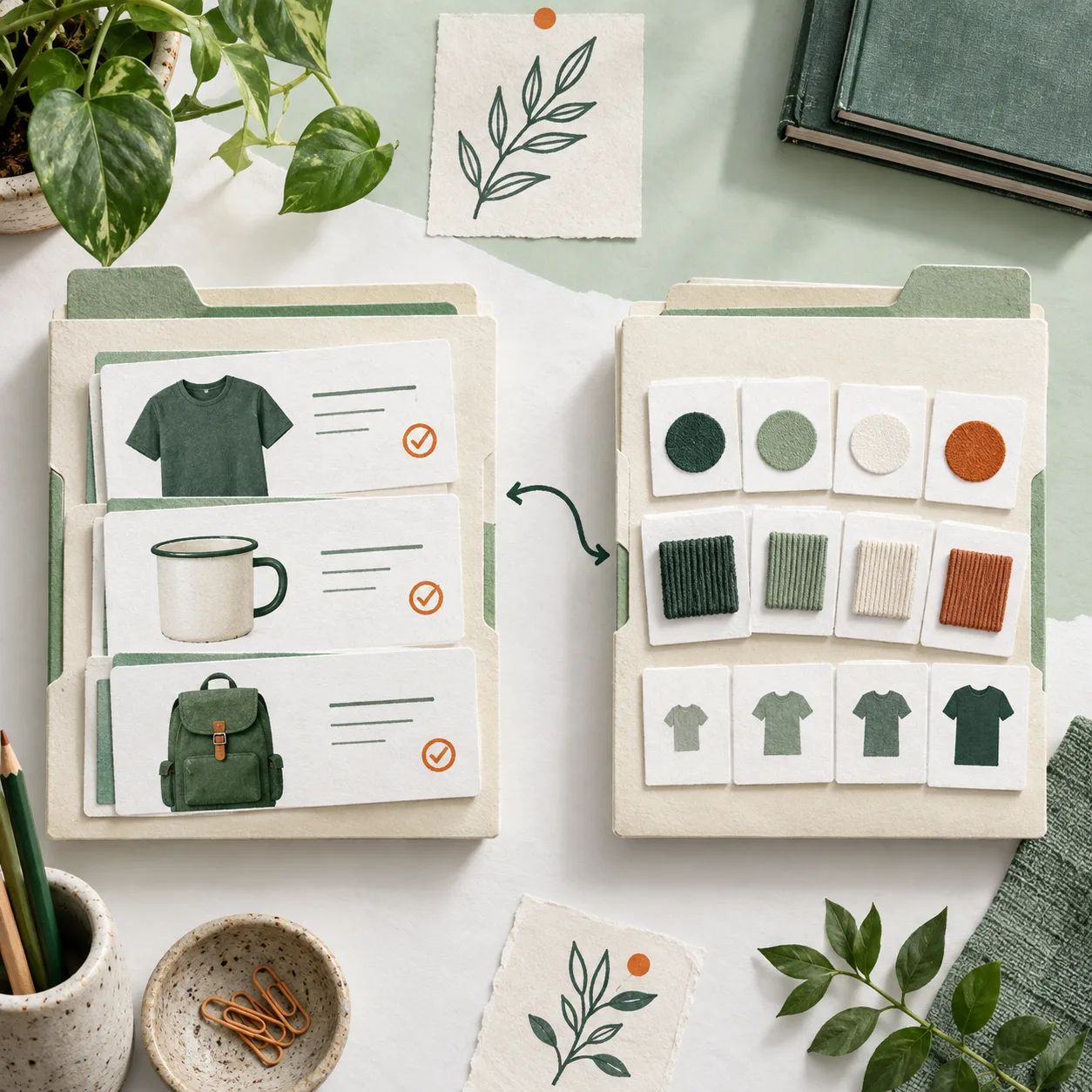 Dossiers comparant annonces Etsy et variations
