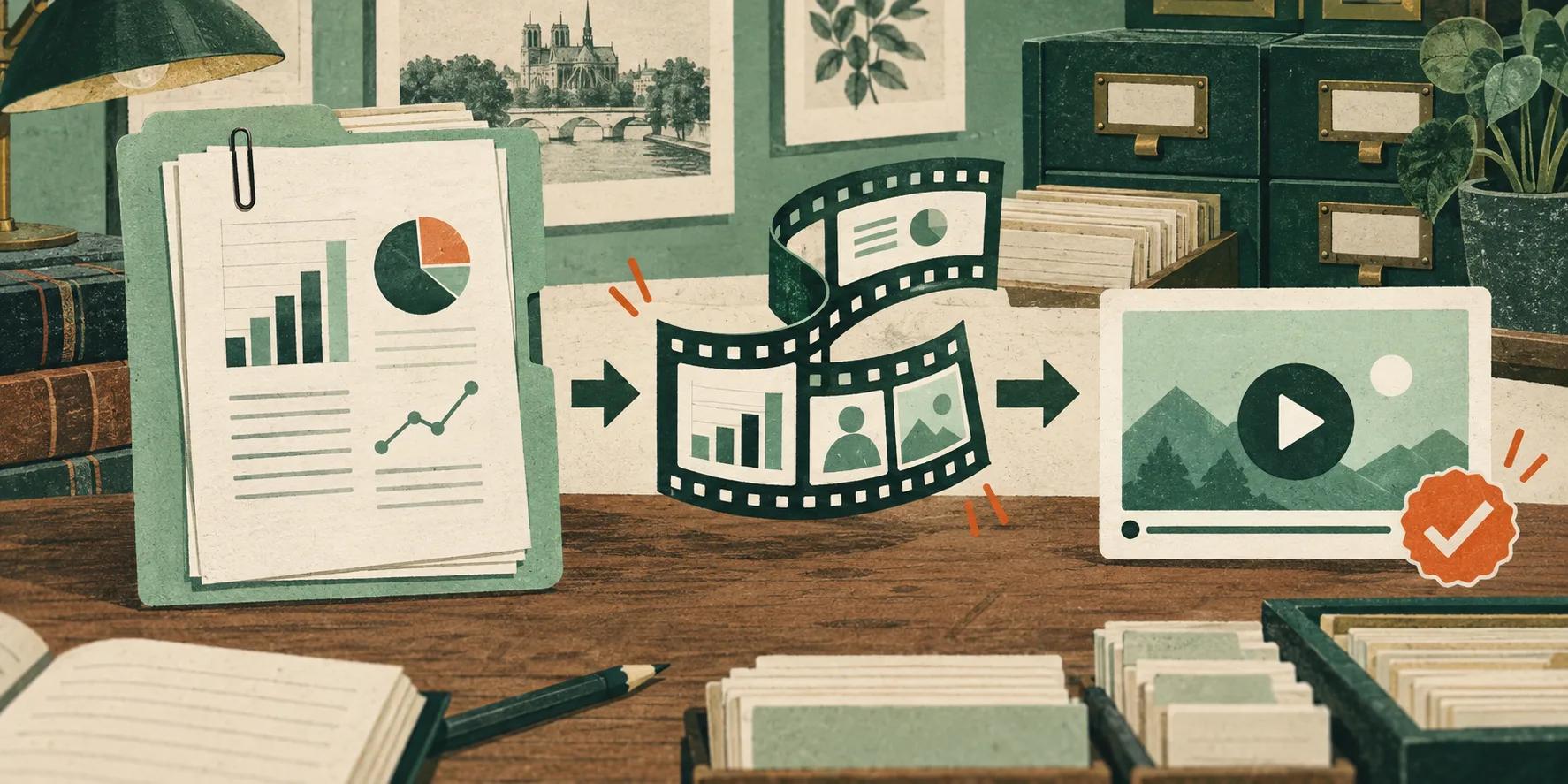 Comment Produire des Videos de Bilan Client Depuis des Donnees SaaS