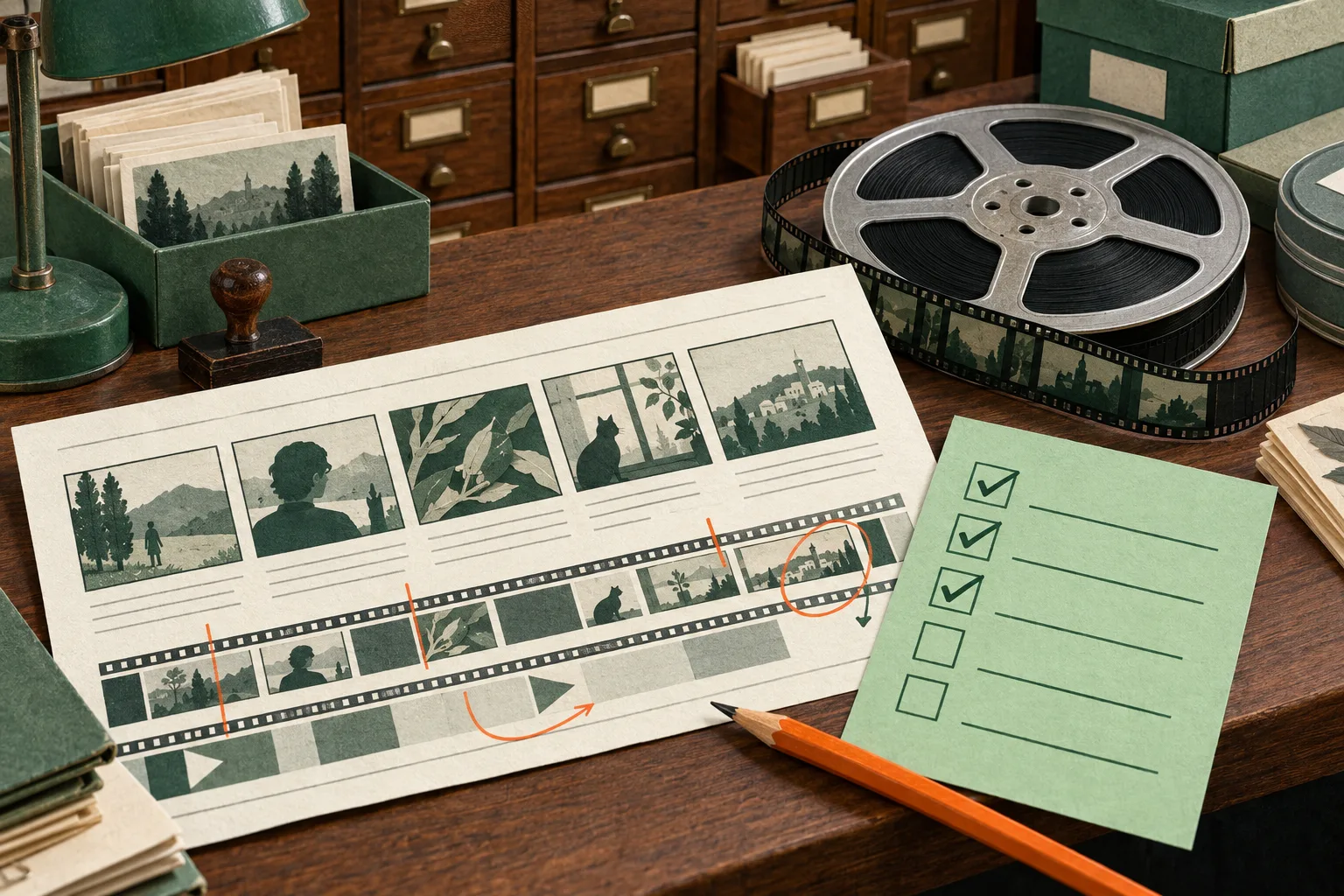 Brouillon video controle avant diffusion