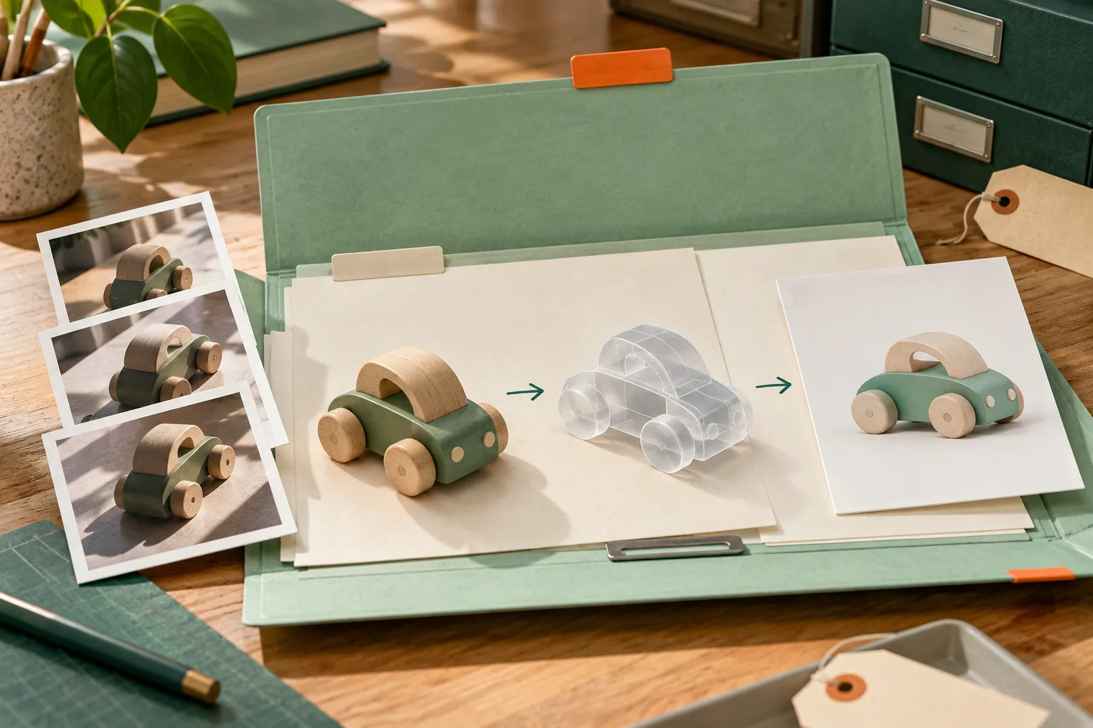 Dossier de publication d’un modèle 3D produit