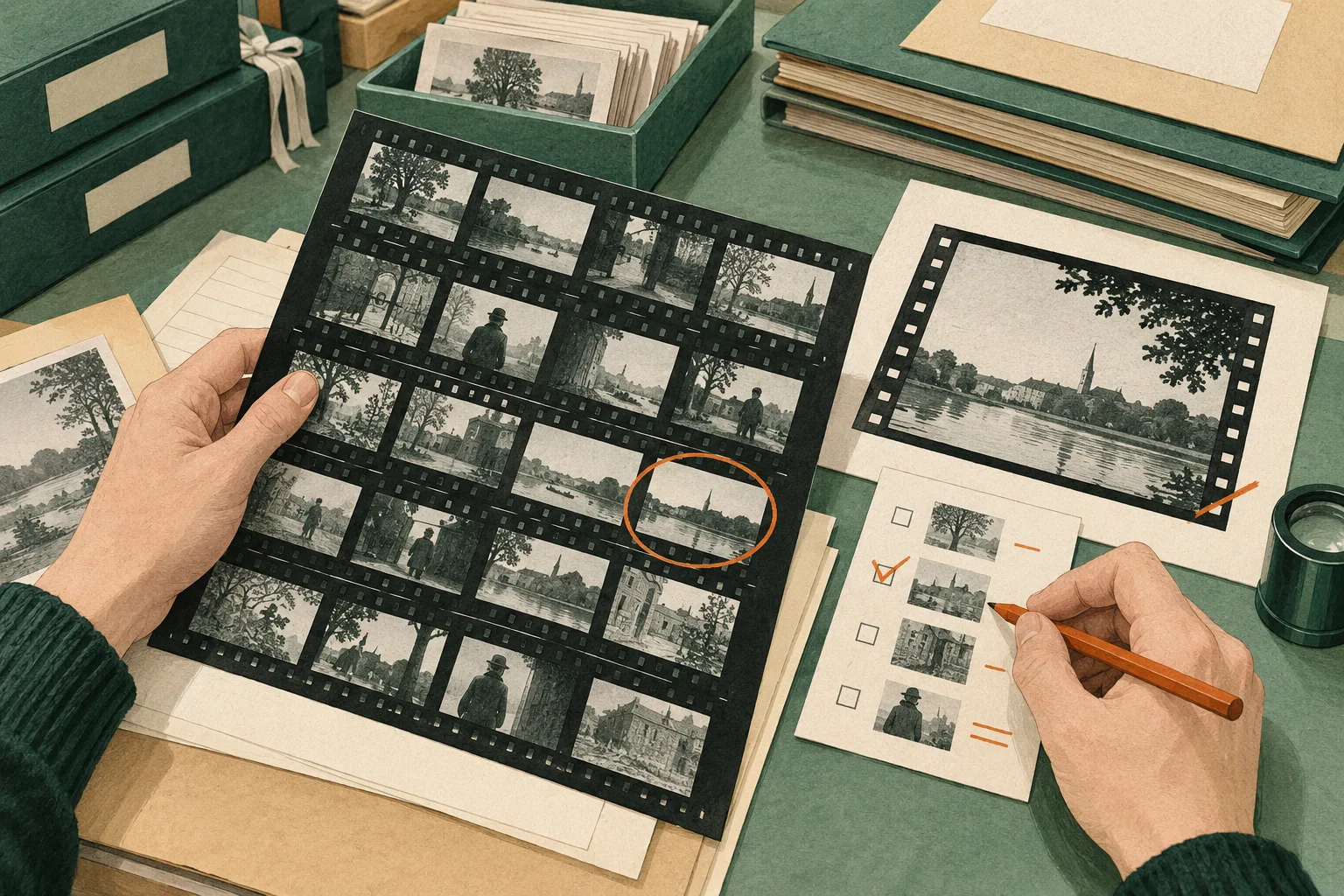 Relecture visuelle d’un film avant sa livraison