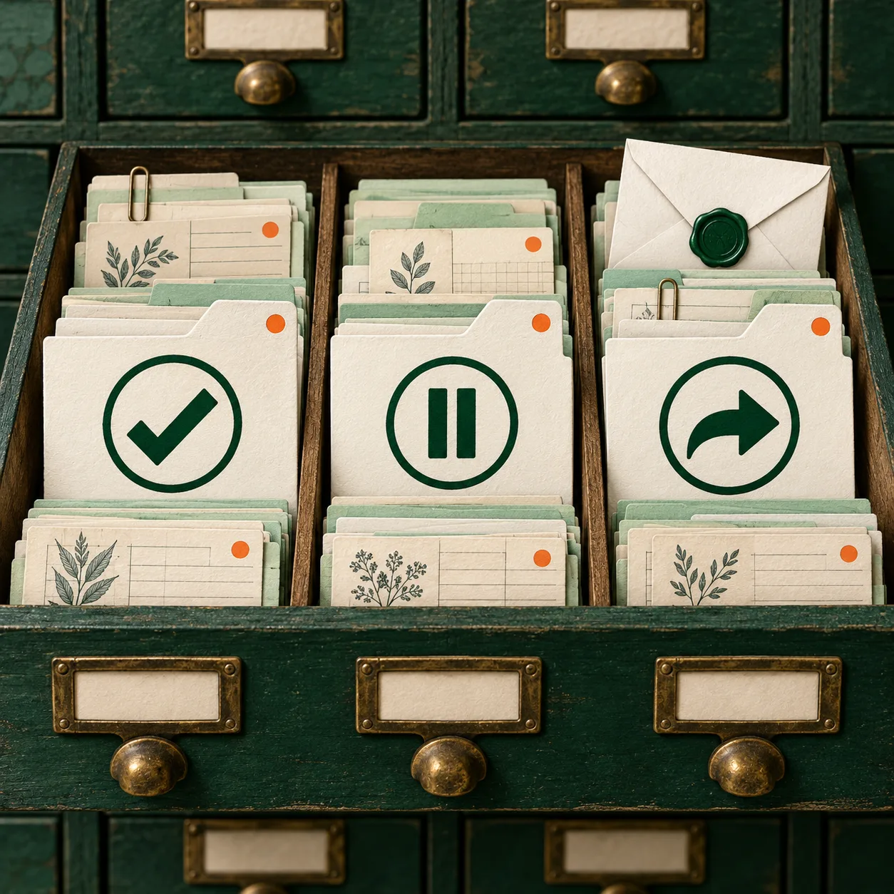 Trois decisions de tri pour un email suspect